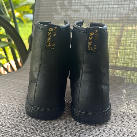 Dr. Martens Black Leather Ankle Boots - Picture 5 of 12